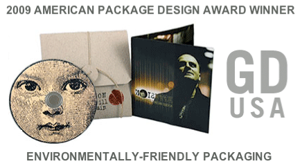 CD DESIGN BY ABET DISC 2009 AMERICAN PACKAGE DESIGN AWARD WINNE