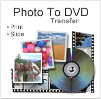 Photo to DVD transfer, slideshows, photo archiving