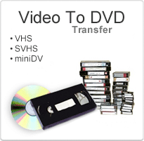 Video to DVD transfer, media transfer