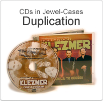 CDs in Jewel-Cases Duplication