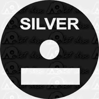 Silver on-disc printing