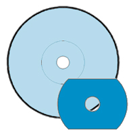 CD DVD on disc printing templates