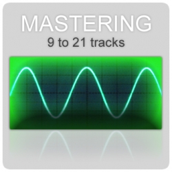 Audio Mastering 9 - 21 tracks