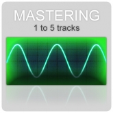 Audio Mastering 1 - 5 Tracks