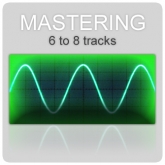 Audio Mastering 6 - 8 Tracks
