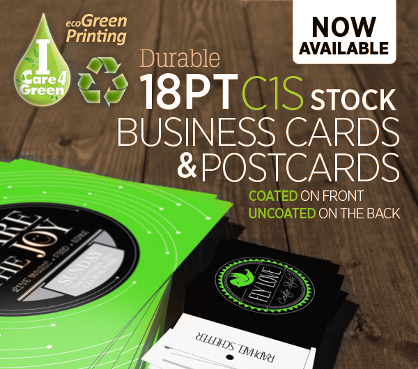 18pt business cards printing