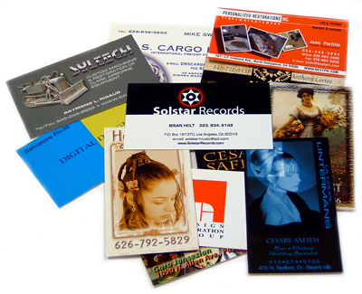 Printing Business Cards