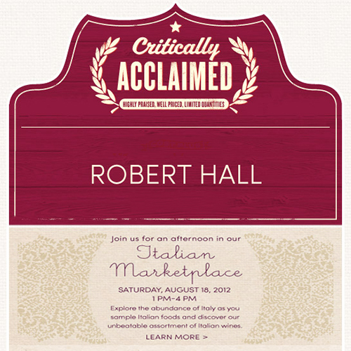 Robert Hall July 2012 Abet Design Contest Winner!